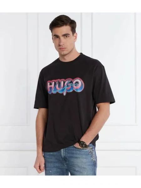Hugo Blue Póló Nillumi fekete