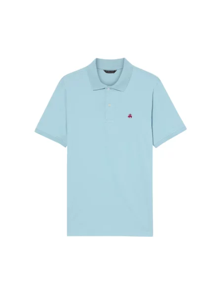 Koszulka polo Brooks Brothers niebieska