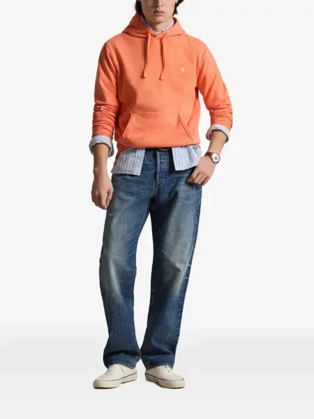 Кожени чорапи Polo Ralph Lauren с отворена пета с пейсли десен бяло