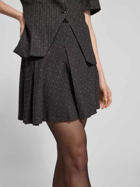 Spódnica mini z elastycznym pasem model ‘Selah’ Neo Noir