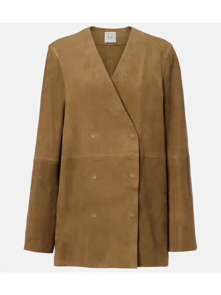 Blazer Toteme iz semiša rjava