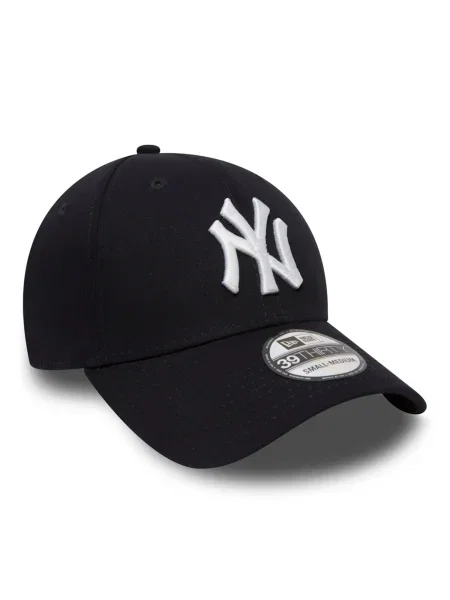 NEW ERA Čiapka New York Yankees Basic námornícka modrá / strieborná biela