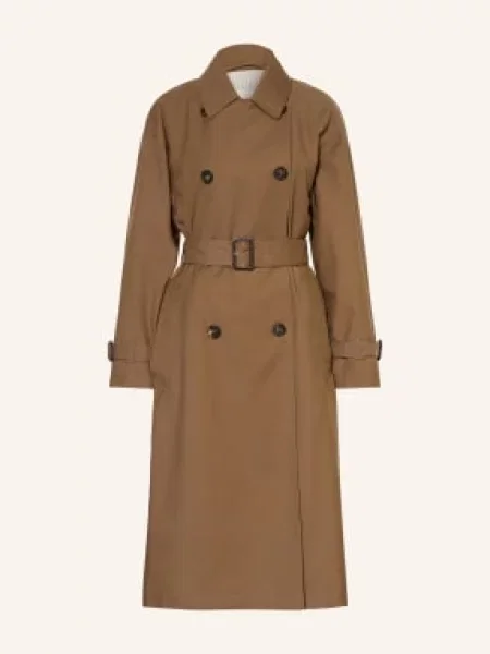 Max Mara The Cube Trenčkot Antonia hnědá