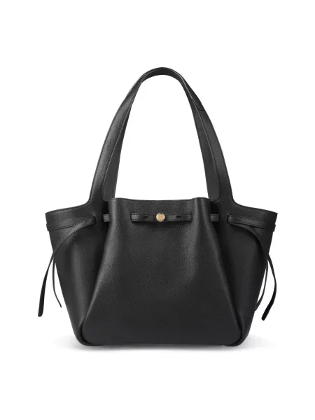 Torebka skórzana Tory Burch skórzana czarna