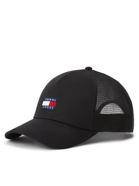 Tommy Jeans trucker cap czarne