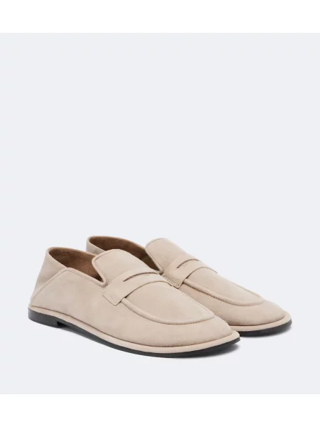 Pantofi loafer A.emery din piele de căprioară gri