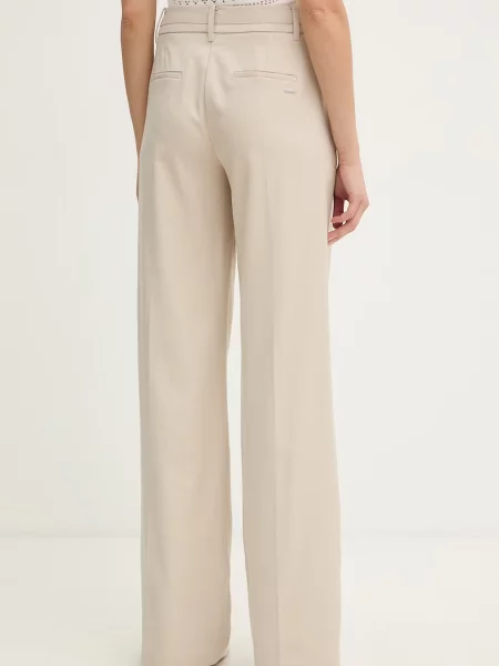 Guess spodnie regular BRUNA beżowe