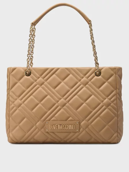 Сумка Love Moschino бежева