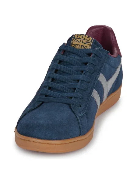 Pantofi Gola din piele de căprioară albastru