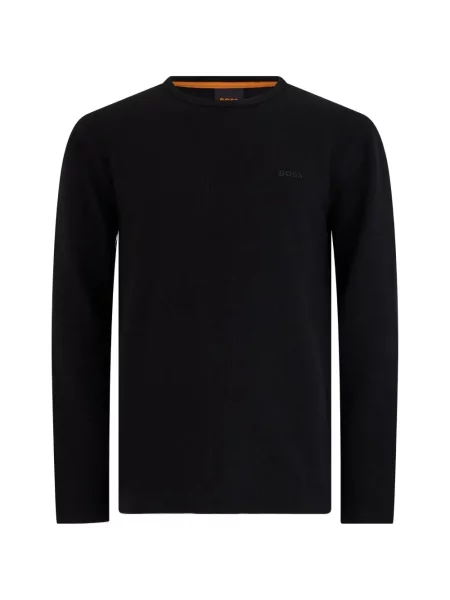 Lung tricou Boss negru