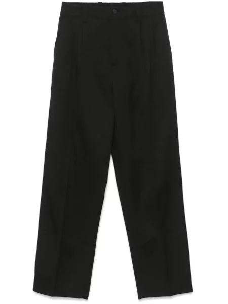 Pantaloni Golden Goose de lână negru