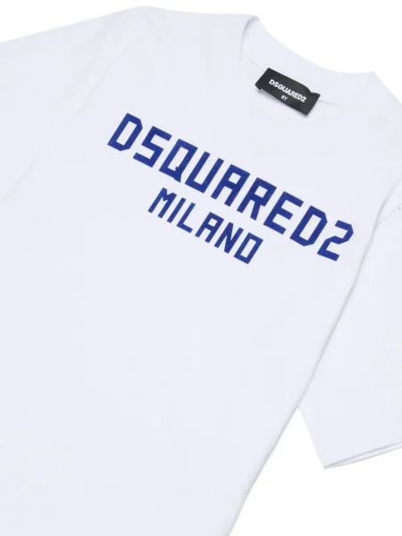 Koszulka dziecięca Dsquared2 biała