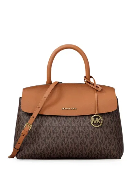Geantă Michael Michael Kors cu imagine maro