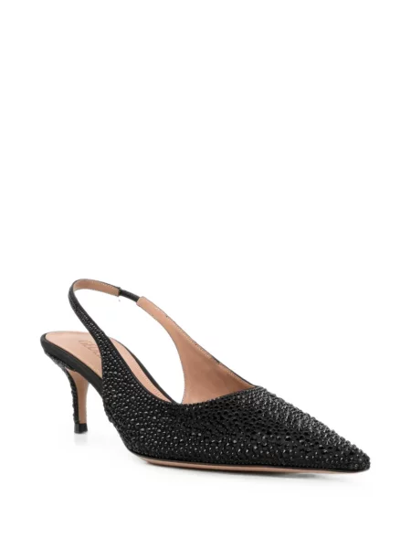 Pantofi cu toc Gedebe slingback negru