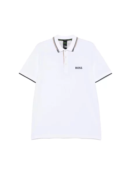 Koszulka polo Boss biała