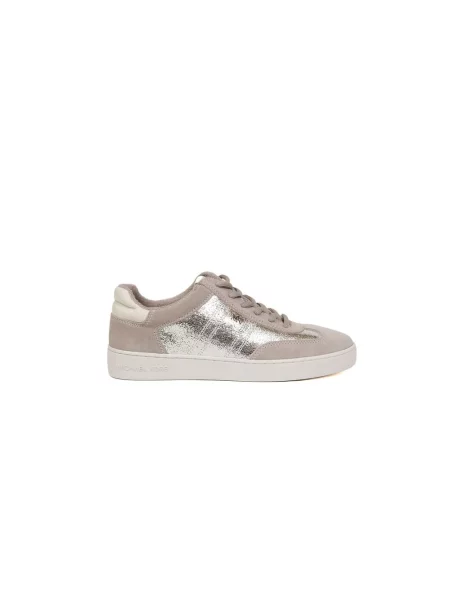 Sneakersy Michael Kors sznurowane skórzane szare
