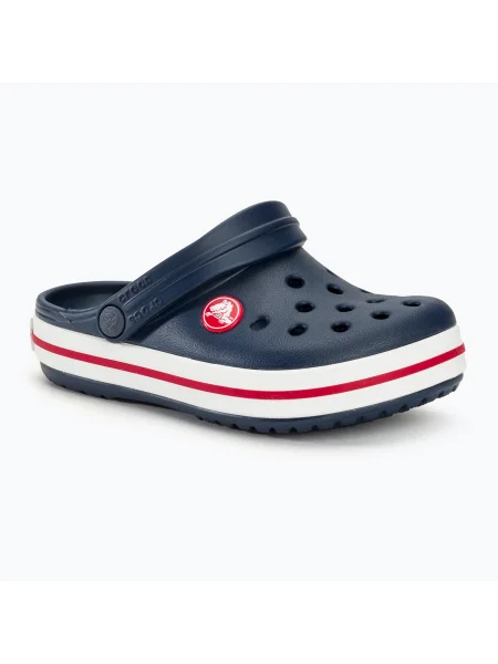 Детски джапанки Crocs Crocband Clog тъмносиньо/червено червено