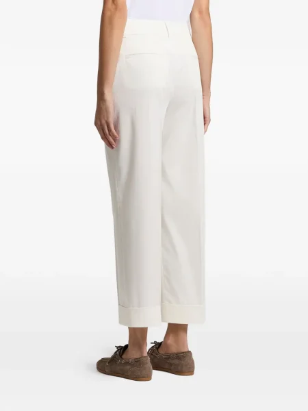 Pantaloni Peserico alb