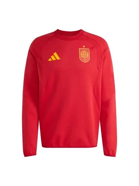 ADIDAS PERFORMANCE Αθλητική μπλούζα φούτερ Spanien Tiro Travel κίτρινο κόκκινο