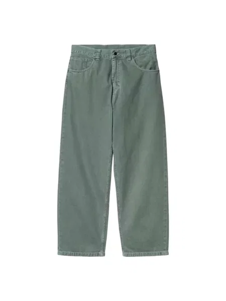 Jeansy Carhartt Wip zielone