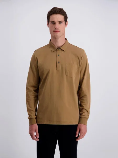 Поло Pierre Cardin коричневий
