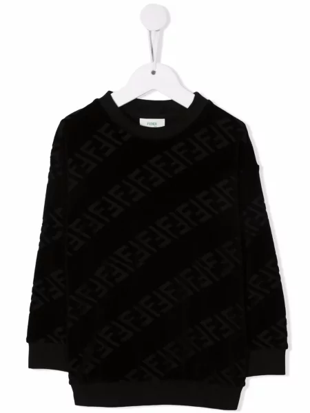 Bluza dziecięca Fendi czarna