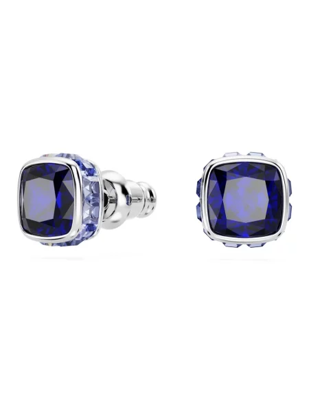 Kolczyki Swarovski szare
