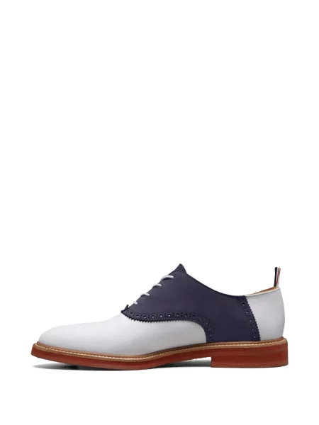 Oxford Thom Browne din țesătură twill alb