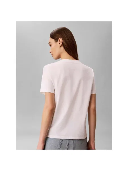 Klasična majica Calvin Klein Jeans bijela