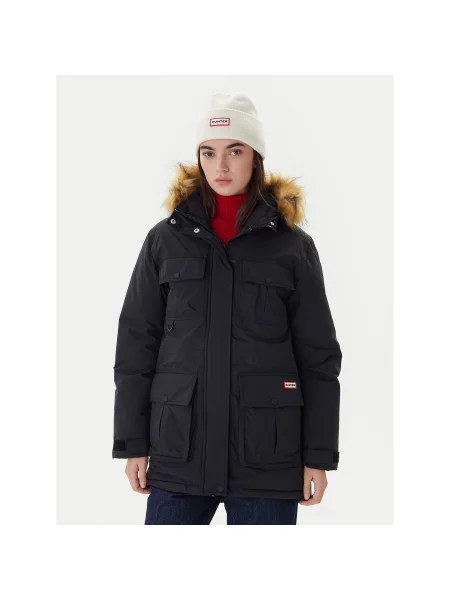 Hunter Куртка парка Glyder Regular Fit чорний