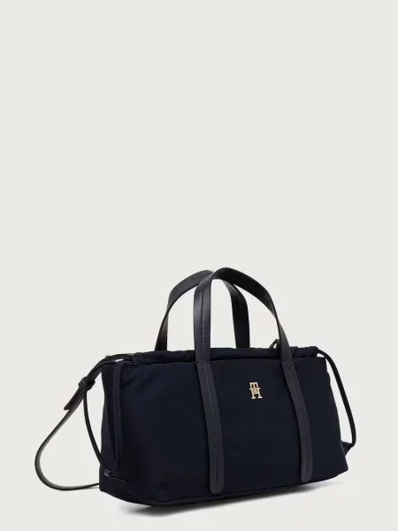 Geantă Tommy Hilfiger Th Soft Crossover Bleumarin