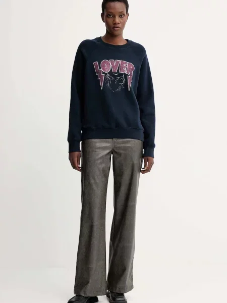 ZADIG&VOLTAIRE bluza granatowy wzorzysta