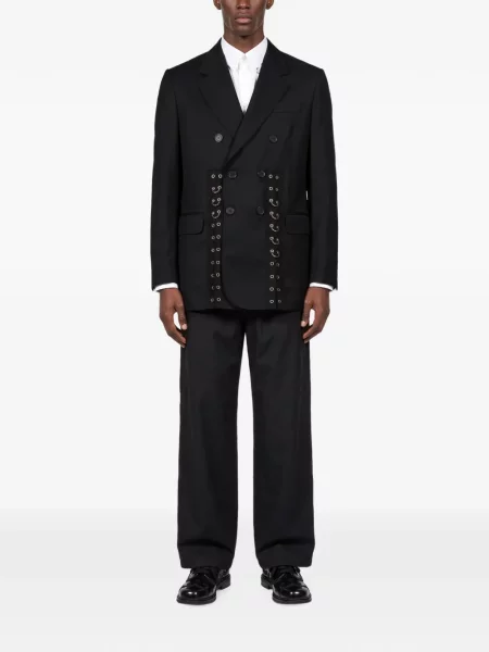 Двуреден блейзър Simone Rocha черно