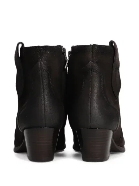 Botine Ash din piele maro
