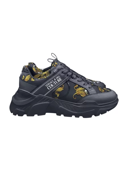 Sneakersy Versace Jeans Couture czarne