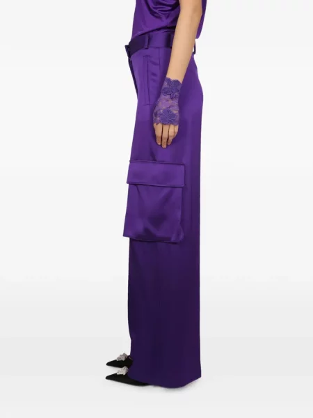Pantaloni cargo Versace violet