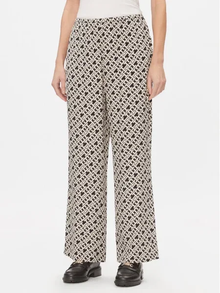Pantaloni Tommy Hilfiger alb