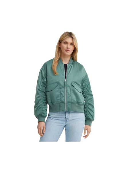 Levi's kurtka bomber przejściowa zielony