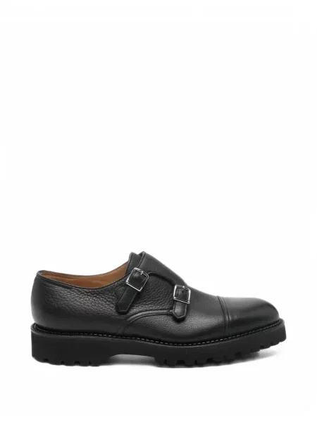 Презрамки обувки монк John Lobb черно