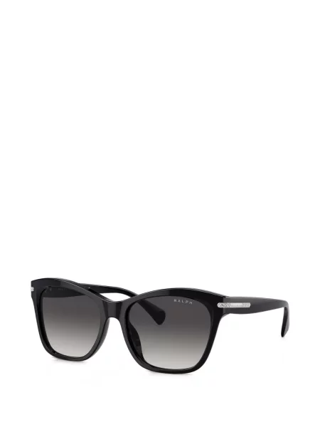 Ochelari de soare Polo Ralph Lauren cu imprimeu geometric negru