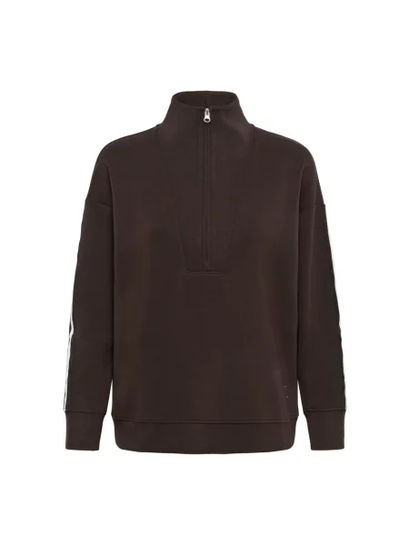 Bluza z kapturem Inwear z kapturem brązowa