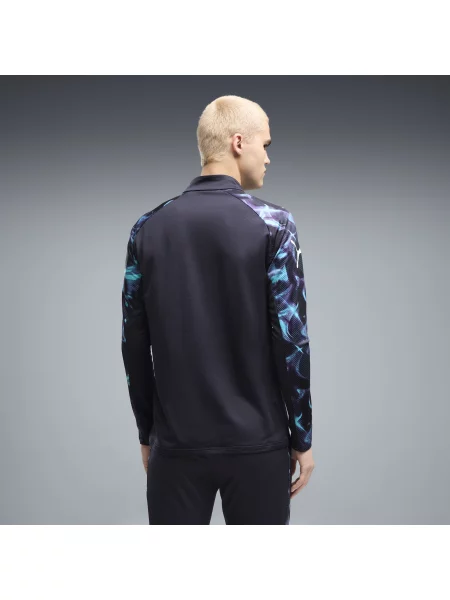 PUMA bluza Premier League Reactivity o wąskim kroju z zamkiem Akcesoria S niebieski