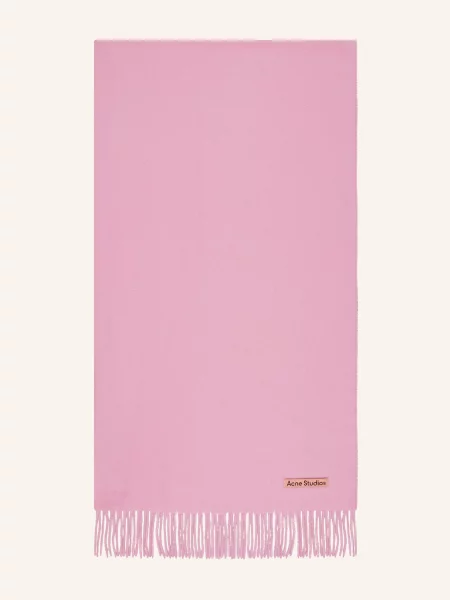 Šál Acne Studios růžový