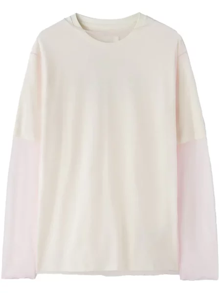 Tricou Jil Sander lung alb