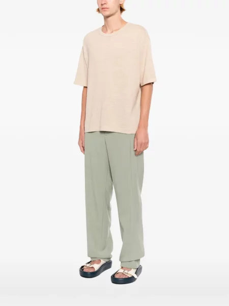 Tricou Maison Kitsune cu broderie