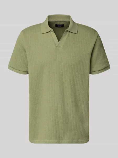 Koszulka polo z dzianiny o kroju regular fit z dekoltem w serek Mcneal