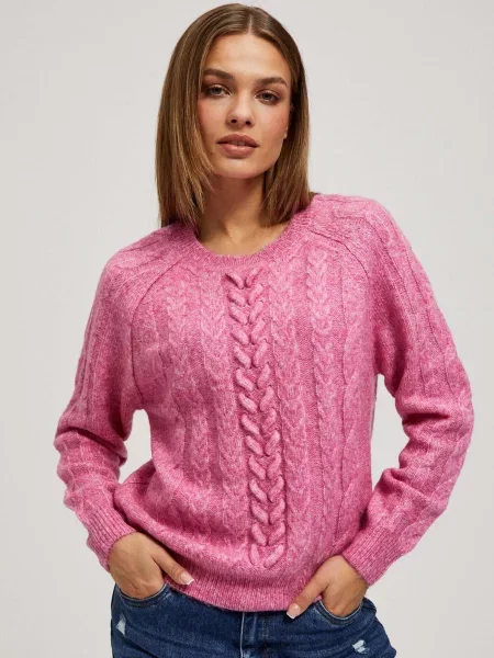 Pulover Marisse roz