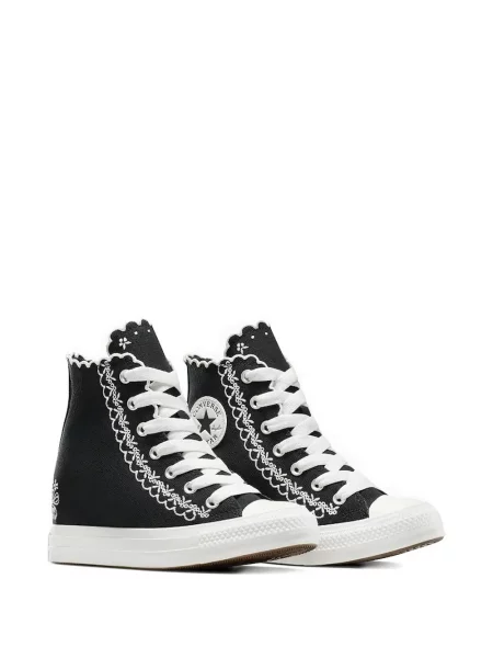 Sneakerși Converse Chuck 70 cu broderie cu platformă alergare alb