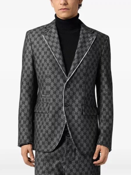 Sacou Philipp Plein negru