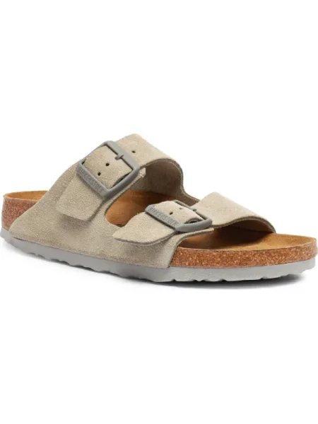 Pantofi Birkenstock din piele bej